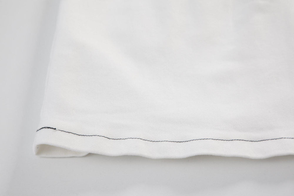 HOOKED ZIP EMBELLISHED MINI SKIRT - WHITE-SKIRTS-My Dearest