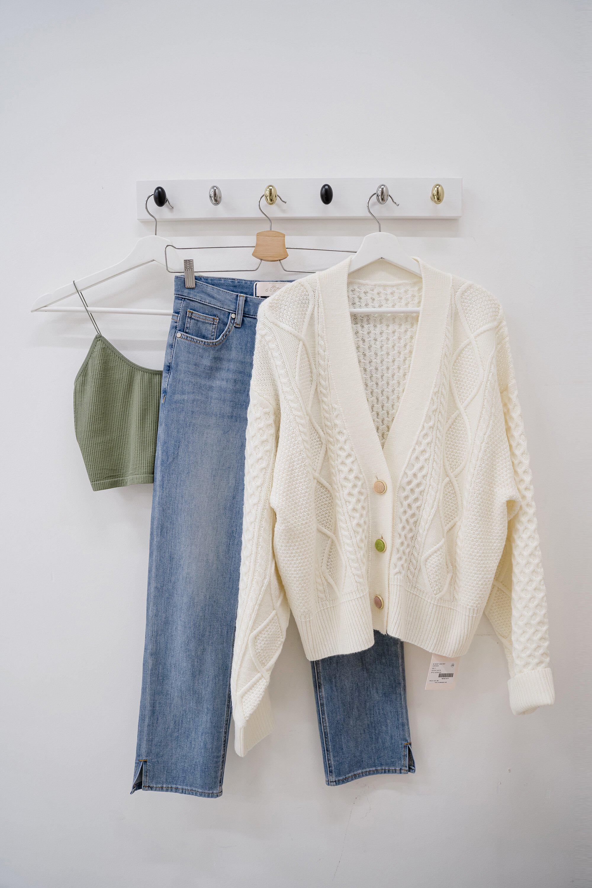 So Sweet Cable Knit Cardigan