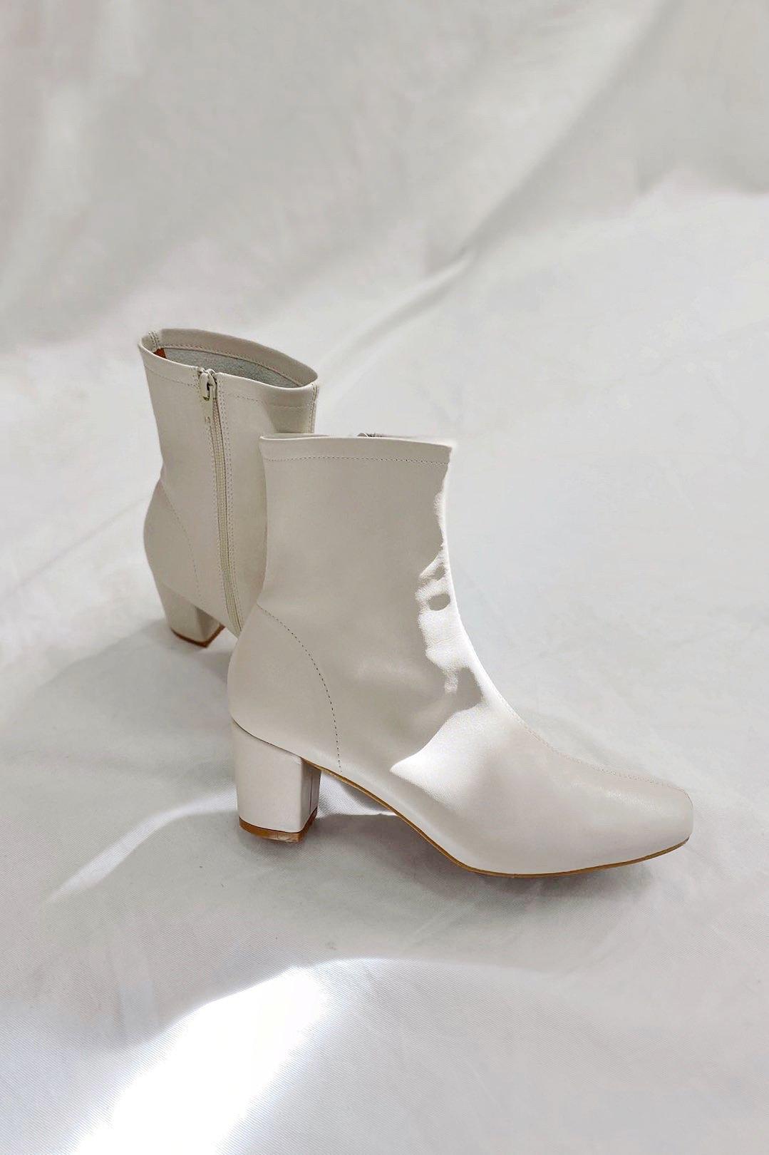 MOLLY LEATHER ANKLE BOOTS-ACCESSORIES-My Dearest