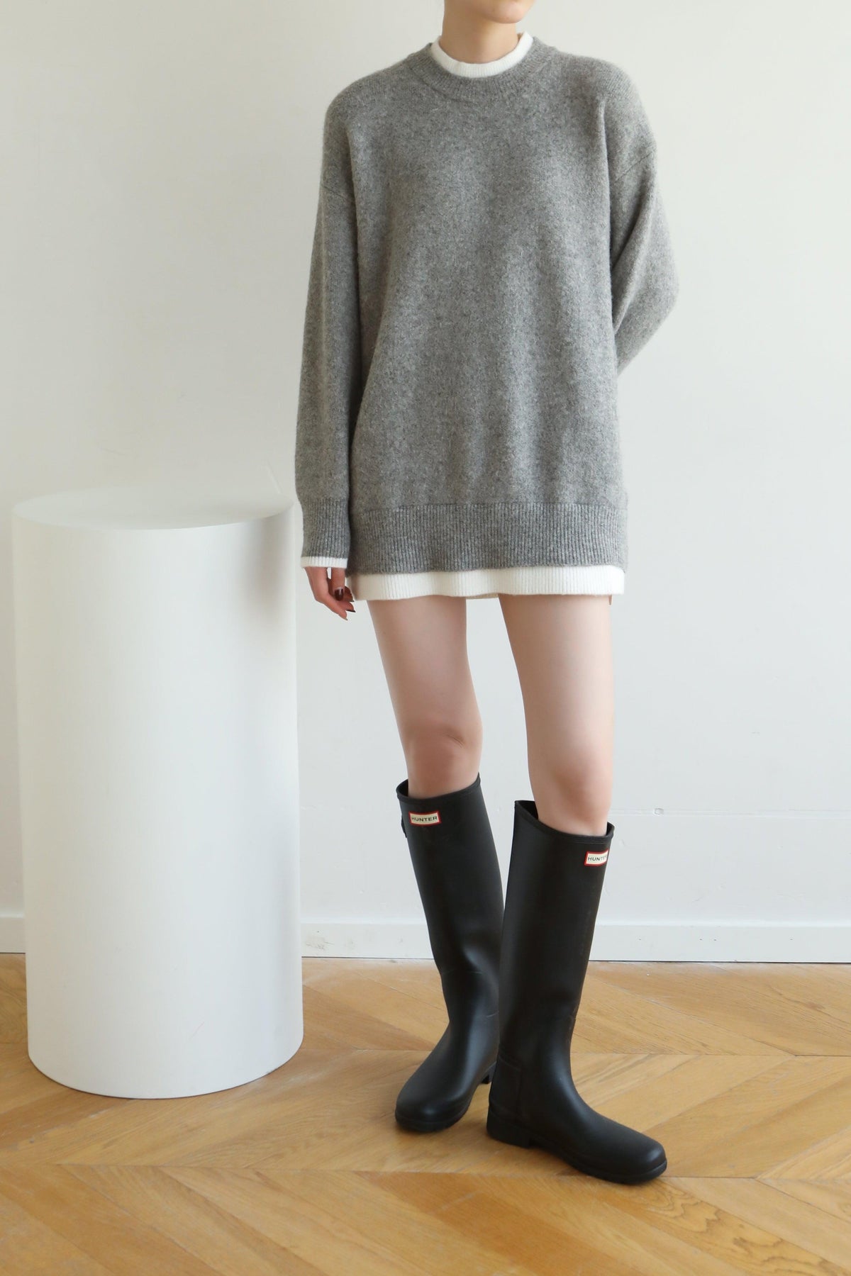 Slow Hours Wool Blend Dress