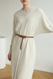 Nature Gift Cashmere And Wool Blend Dress