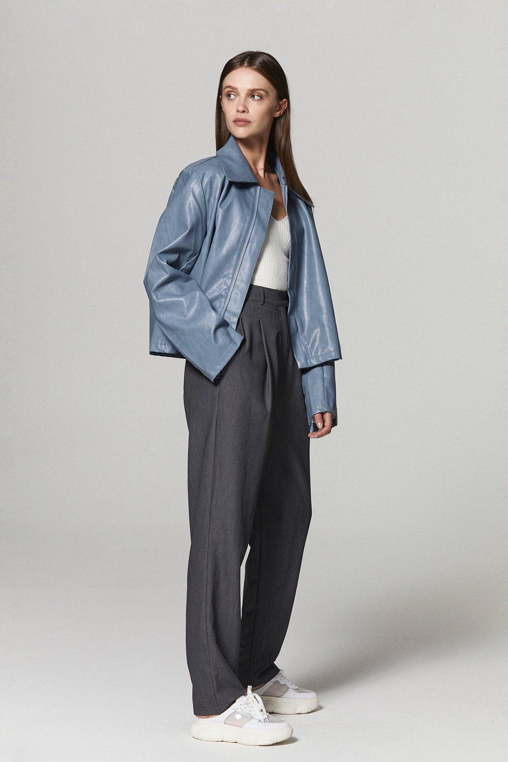 STREET STYLE HIGH RISE TAPERED PANTS-PANTS-My Dearest