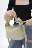 Myla Leather Tote - Green