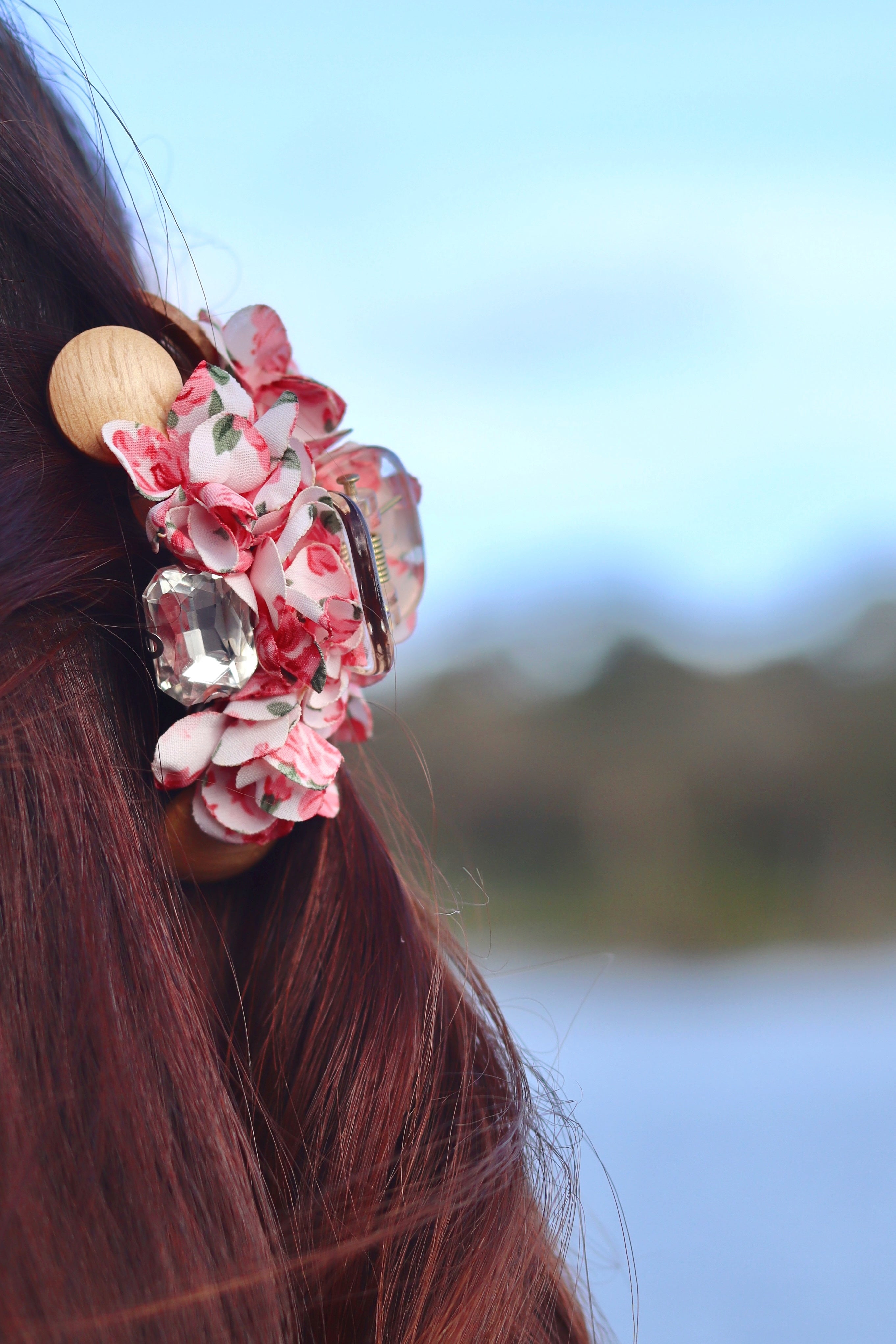 Flower Fairy Hair Clip - Pink