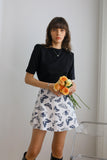 Frankie Padded Shoulder Tee