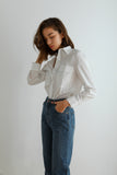 Sleek 60s Cotton Shirt