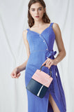 BECCA BUTTON-DETAILED WRAP DRESS-DRESS-My Dearest