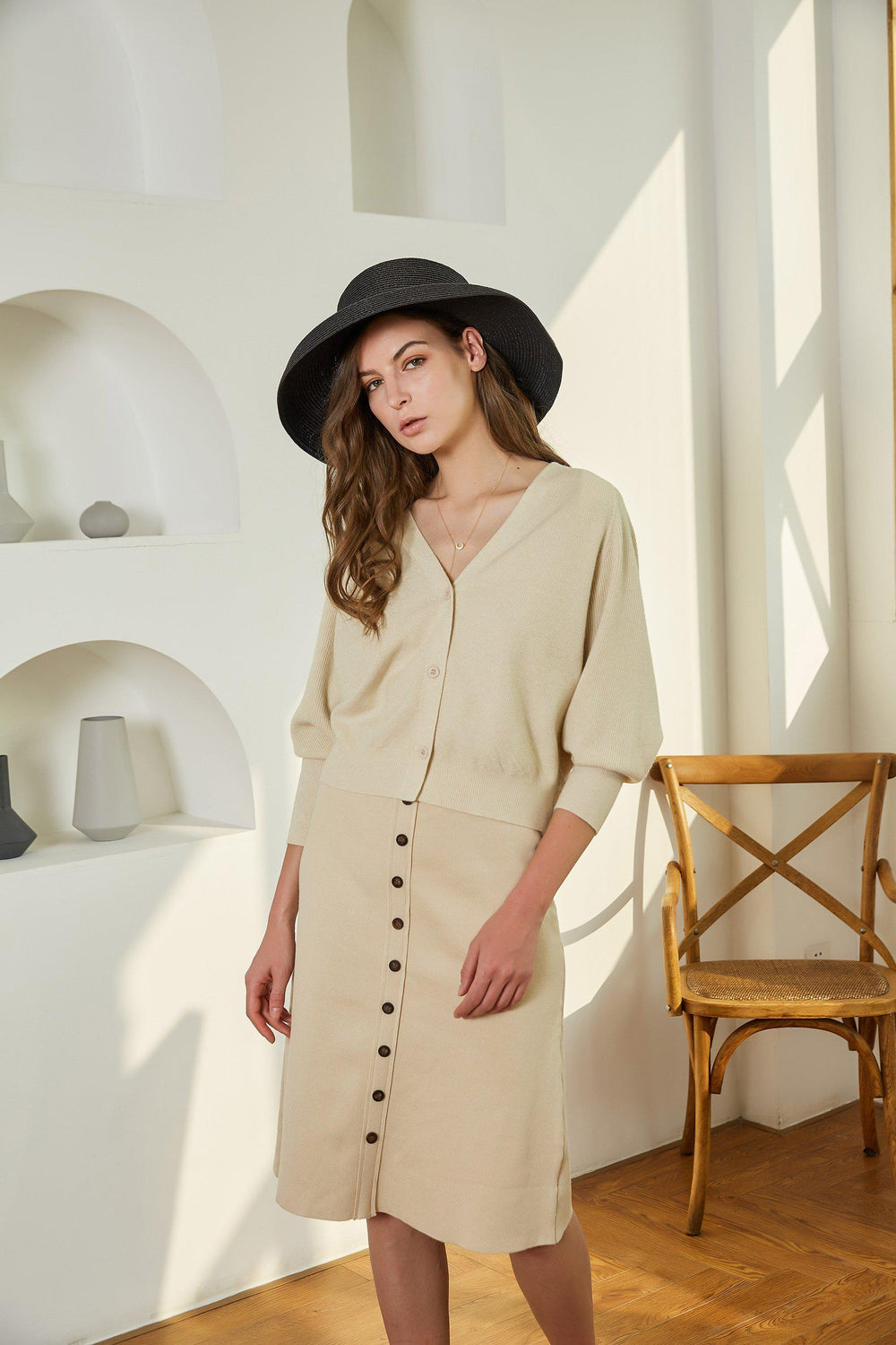 RAINY DAY KNITTED CARDIGAN-CARDIGAN-My Dearest