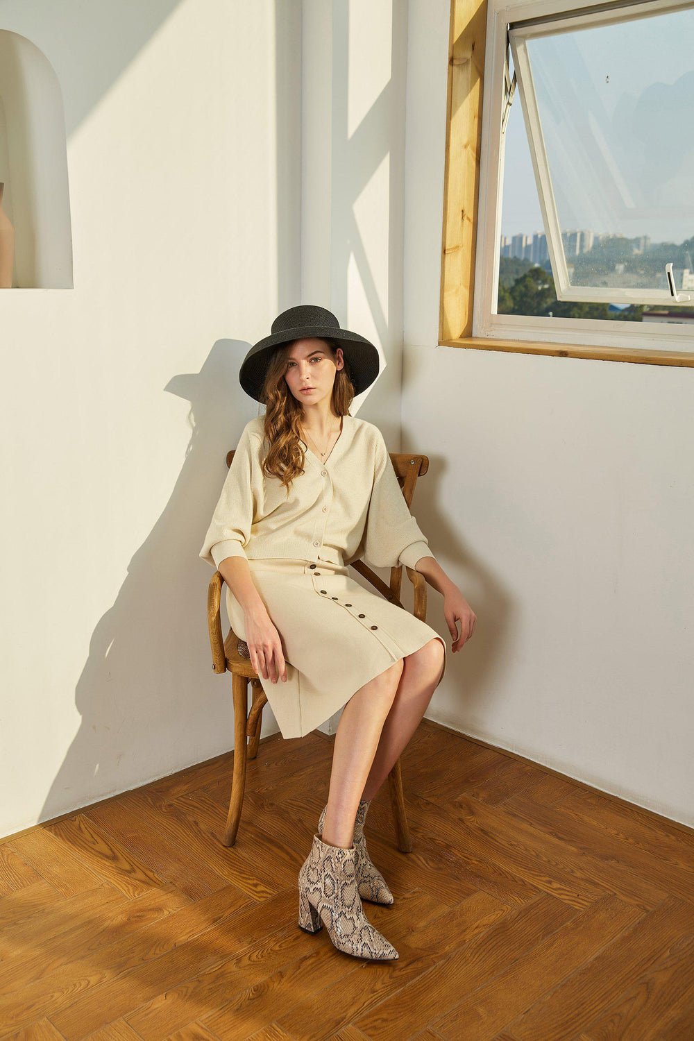 RAINY DAY KNITTED CARDIGAN-CARDIGAN-My Dearest