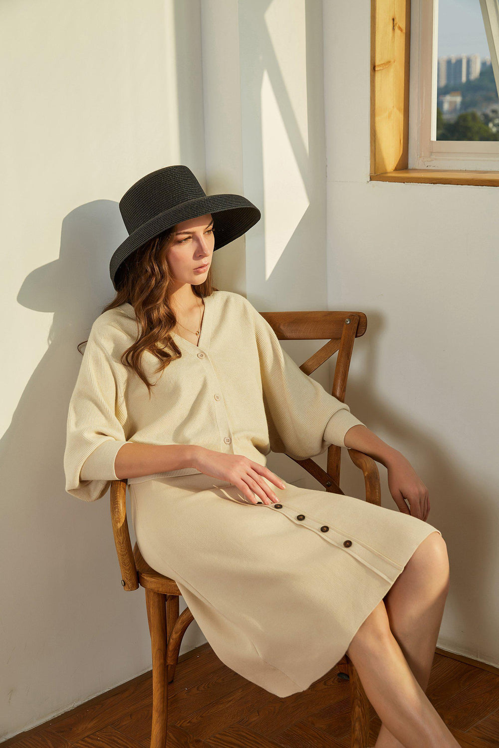 RAINY DAY KNITTED CARDIGAN-CARDIGAN-My Dearest