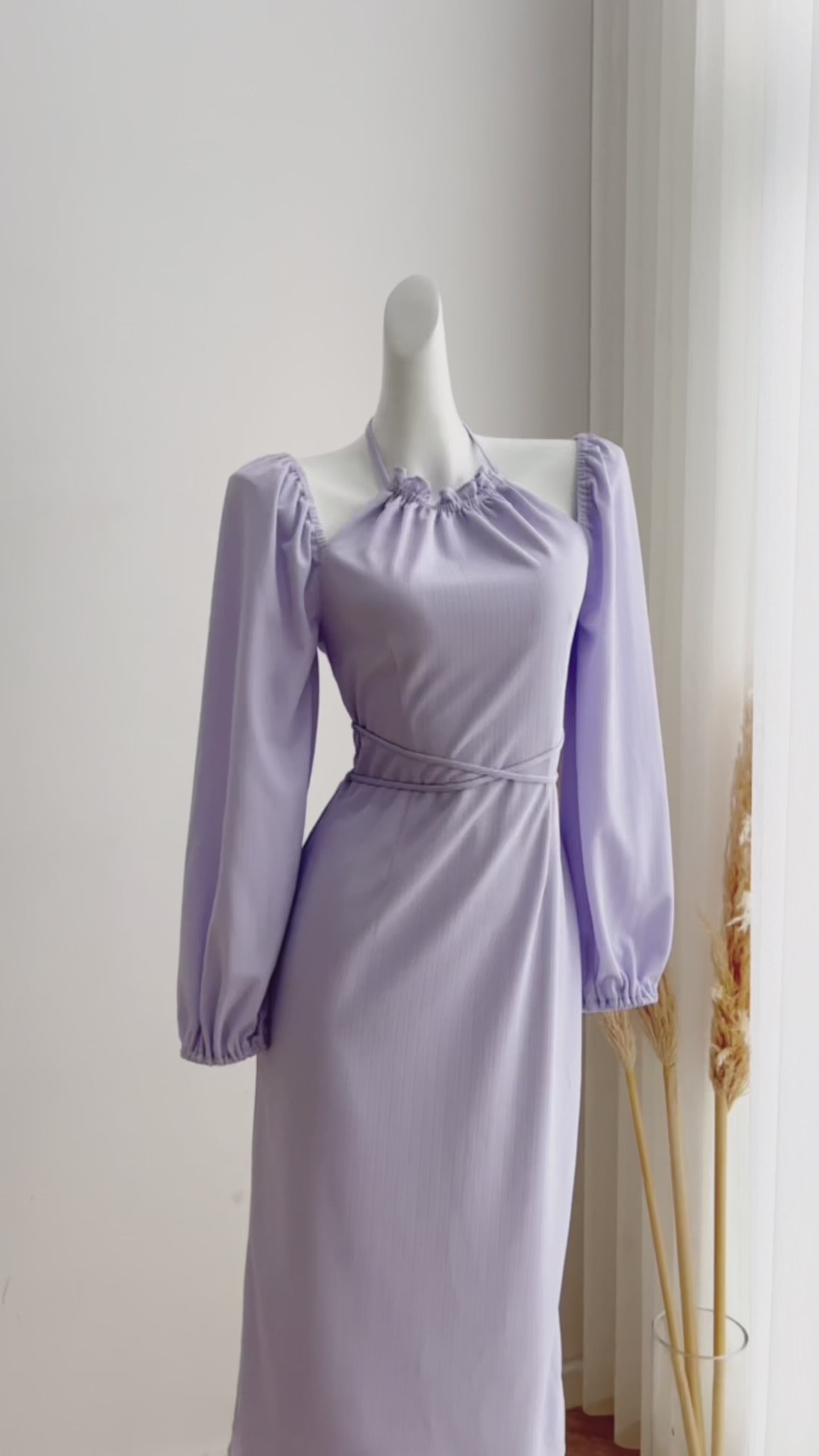 Viviana Cold Shoulder Midi Dress