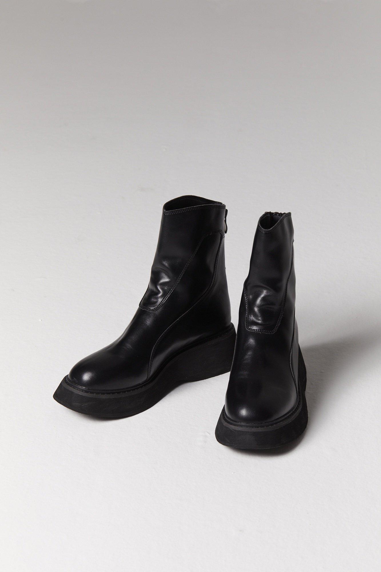 LYLA LEATHER ANKLE BOOTS-ACCESSORIES-My Dearest