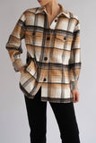 Clarke Wool Blend Flannel Coat