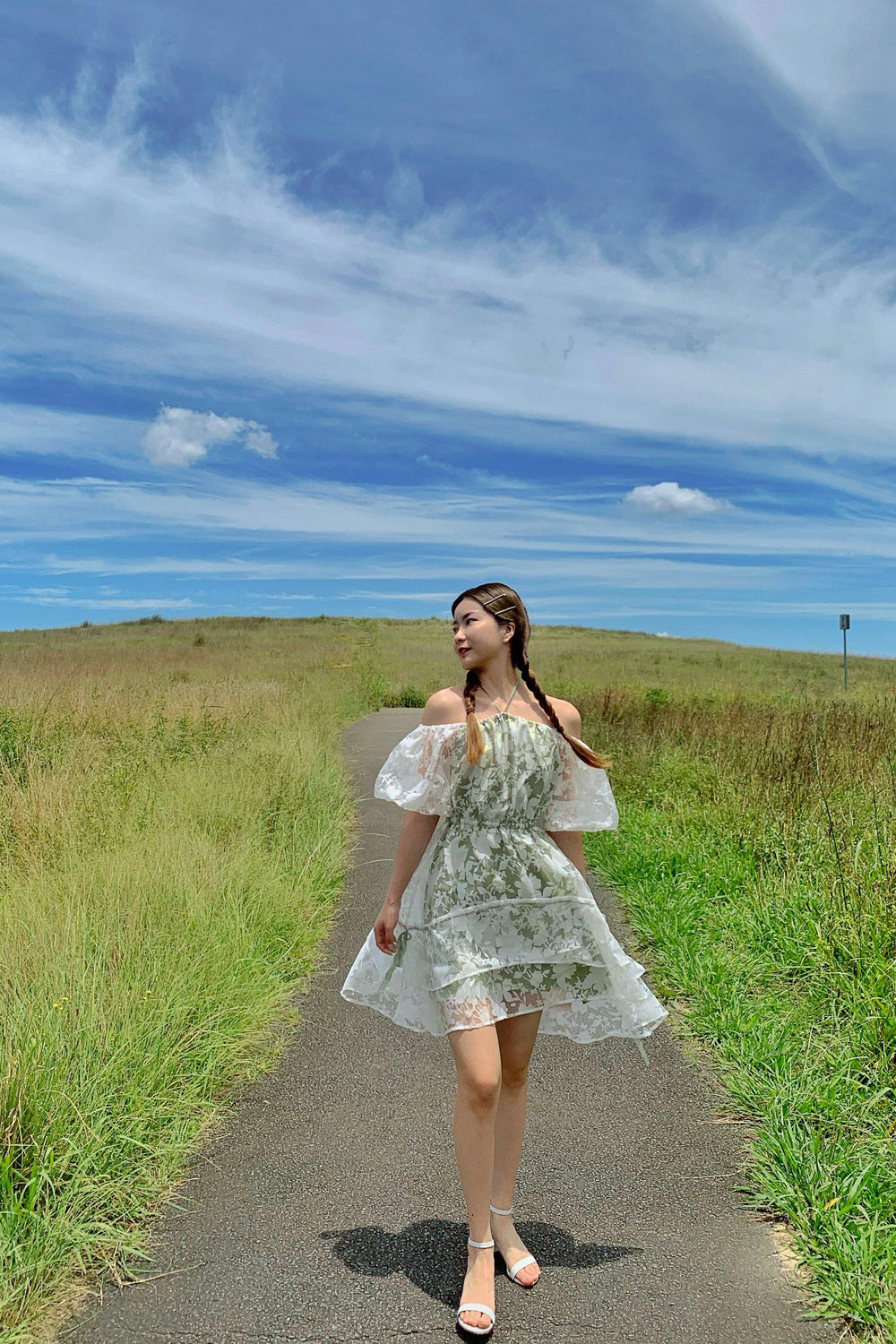 FOREST ORGANZA DRESS-DRESS-My Dearest