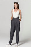Street Style High Rise Tapered Pants